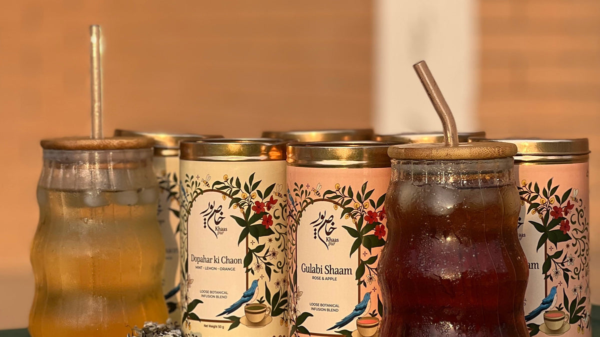 Khaaspur Pehla Qissa Duo with Gulabi Shaam and Dopahar Ki Chaon botanical brews